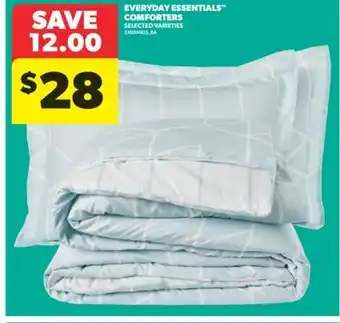 Real Canadian Superstore EVERYDAY ESSENTIALS COMFORTERS offer