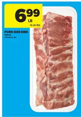 Real Canadian Superstore PORK SIDE RIBS offer