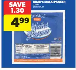 Real Canadian Superstore BRAR'S MALAI PANEER, 375 G offer