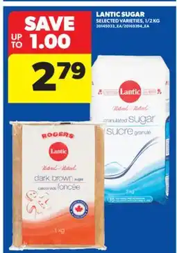 Real Canadian Superstore LANTIC SUGAR, 1/2 KG offer