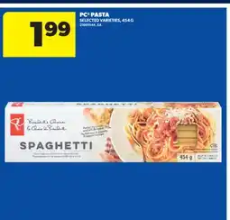 Real Canadian Superstore PC PASTA, 454 G offer