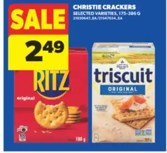 Real Canadian Superstore CHRISTIE CRACKERS, 175-386 G offer