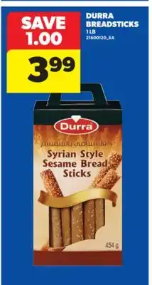 Real Canadian Superstore DURRA BREADSTICKS, 1 LB offer