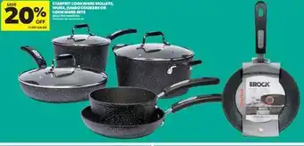 Real Canadian Superstore STARFRIT COOKWARE SKILLETS, WOKS, JUMBO COOKERS OR COOKWARE SETS offer