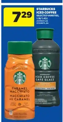 Real Canadian Superstore STARBUCKS ICED COFFEE, 1.18/1.42 L offer