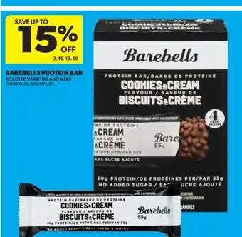 Real Canadian Superstore BAREBELLS PROTEIN BAR offer