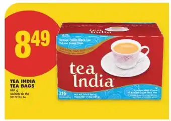 No Frills TEA INDIA TEA BAGS, 681 g offer