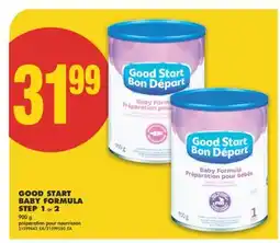 No Frills GOOD START BABY FORMULA STEP 1 or 2 900 g offer