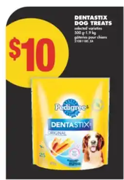 No Frills DENTASTIX DOG TREATS, 500 g - 1.9 kg offer