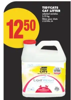 No Frills TIDYCATS CAT LITTER, 2.72 kg offer