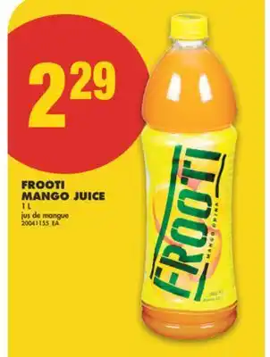 No Frills FROOTI MANGO JUICE, 1 L offer