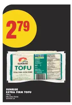 No Frills SUNRISE EXTRA FIRM TOFU, 350 g offer