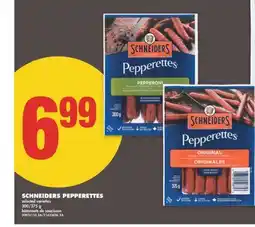 No Frills SCHNEIDERS PEPPERETTES, 300/375g offer