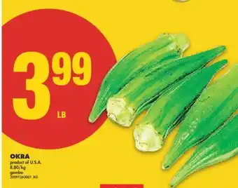 No Frills OKRA offer