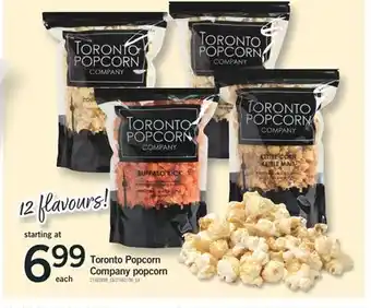 Fortinos TORONTO POPCORN COMPANY offer