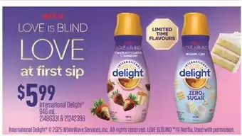 Fortinos INTERNATIONAL DELIGHT 946 ML offer