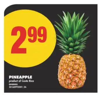 No Frills PINEAPPLE offer