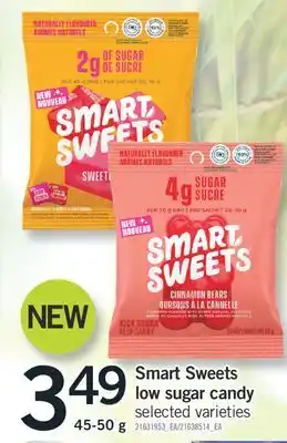 Fortinos SMART SWEETS LOW SUGAR CANDY, 45-50 g offer