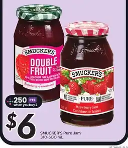 Sobeys SMUCKER'S Pure Jam offer