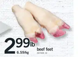 Fortinos BEEF FEET offer