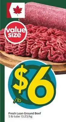 Sobeys Fresh Lean Ground Beef offer