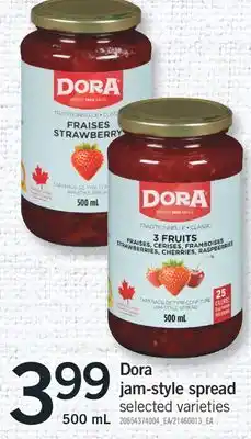 Fortinos DORA JAM-STYLE SPREAD 500 mL offer