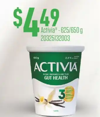 Fortinos ACTIVIA -625/650 G offer