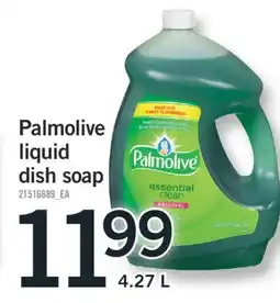 Fortinos PALMOLIVE LIQUID DISH SOAP, 4.27 L offer