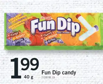 Fortinos FUN DIP CANDY, 40 g offer