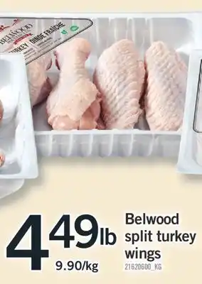 Fortinos BELWOOD SPLIT TURKEY WINGS offer