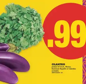 No Frills CILANTRO offer