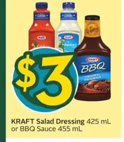 Sobeys KRAFT Salad Dressing offer