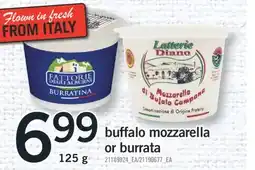 Fortinos BUFFALO MOZZARELLA OR BURRATA, 125g offer