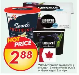 Sobeys YOPLAIT Protein Source offer