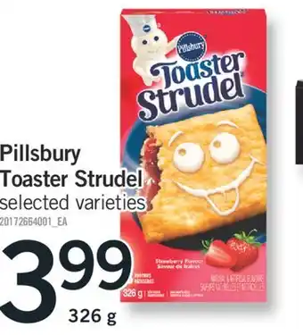 Fortinos PILLSBURY TOASTER STRUDEL, 326 g offer