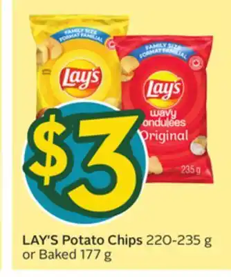 Sobeys LAY'S Potato Chips offer