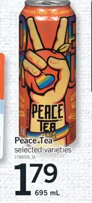 Fortinos PEACE TEA offer