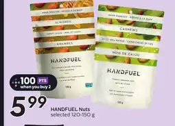 Sobeys HANDFUEL Nuts offer