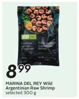 Sobeys MARINA DEL REY Wild Argentinian Raw Shrimp offer