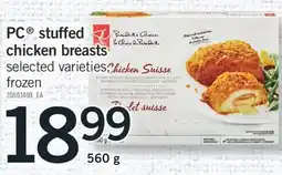 Fortinos PC STUFFED CHICKEN BREASTS, 560 g offer