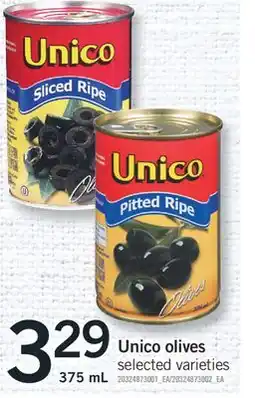 Fortinos UNICO OLIVES, 375 mL offer