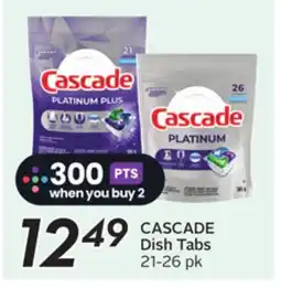 Sobeys CASCADE Dish Tabs offer