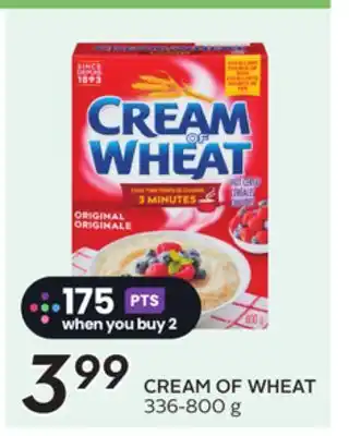 Sobeys CREAM OF WHEAT offer