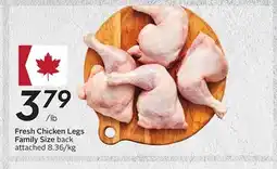 Sobeys Fresh Chicken Legs Family Size offer