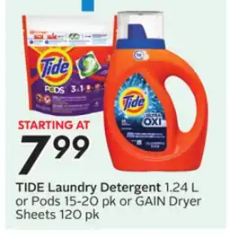 Sobeys TIDE Laundry Detergent offer