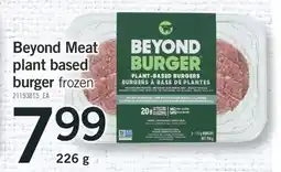 Fortinos BEYOND MEAT PLANT BASED PLANT BASED BURGER, 226 g offer