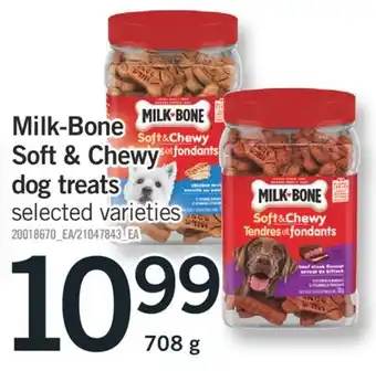 Fortinos MILK-BONE SOFT & CHEWY DOG TREATS, 708 g offer