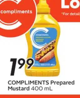 Sobeys COMPLIMENTS Prepared Mustard offer