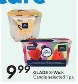 Sobeys GLADE 3-Wick offer