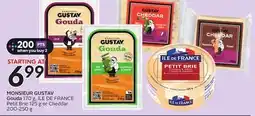 Sobeys MONSIEUR GUSTAV Gouda offer